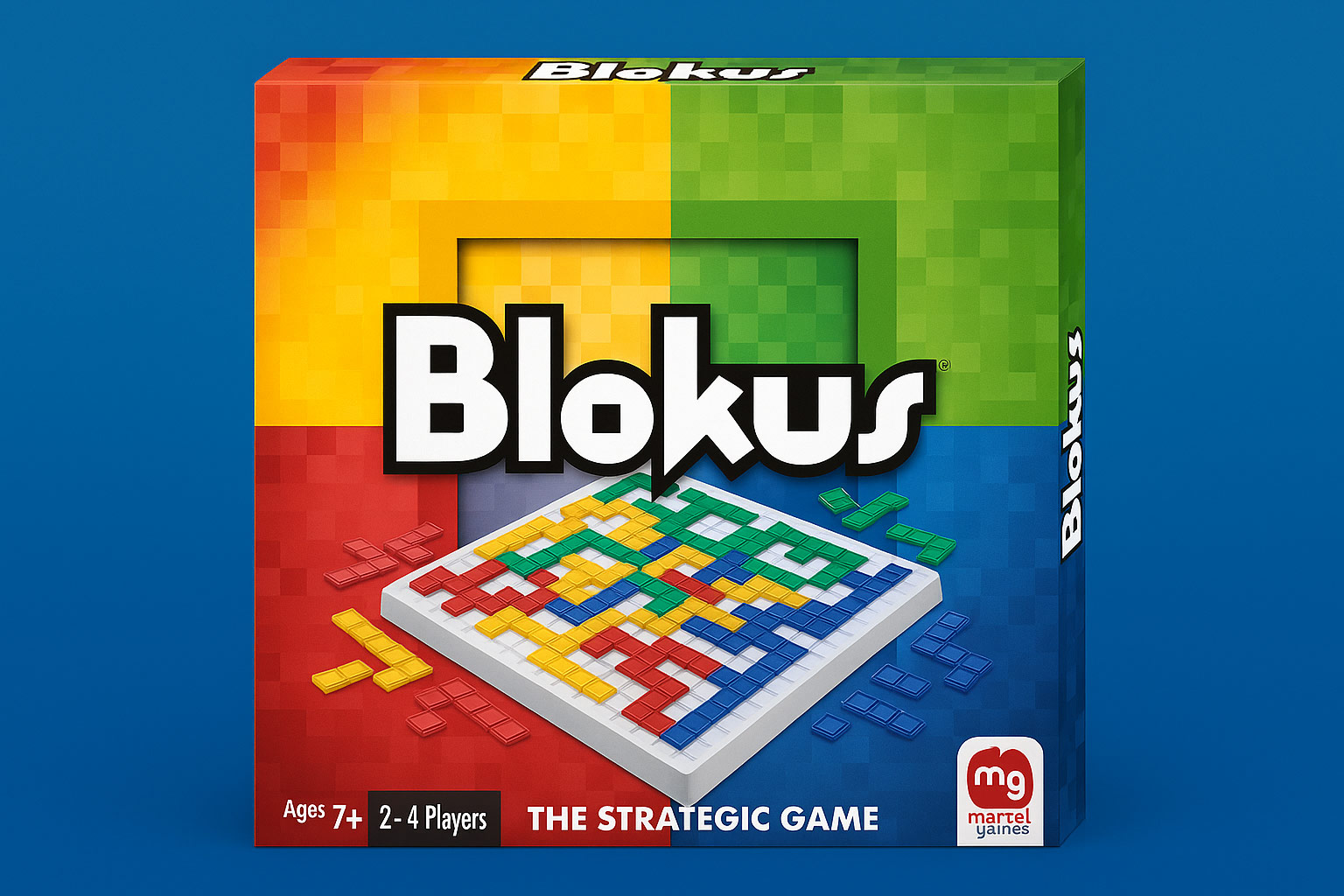 Blokus Strategy Board Game, Family Game for Kids & Adults