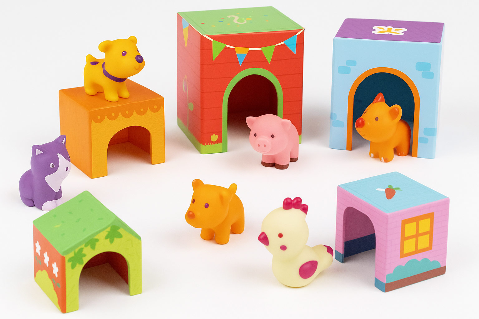 Farm Blocks & Animal Toys