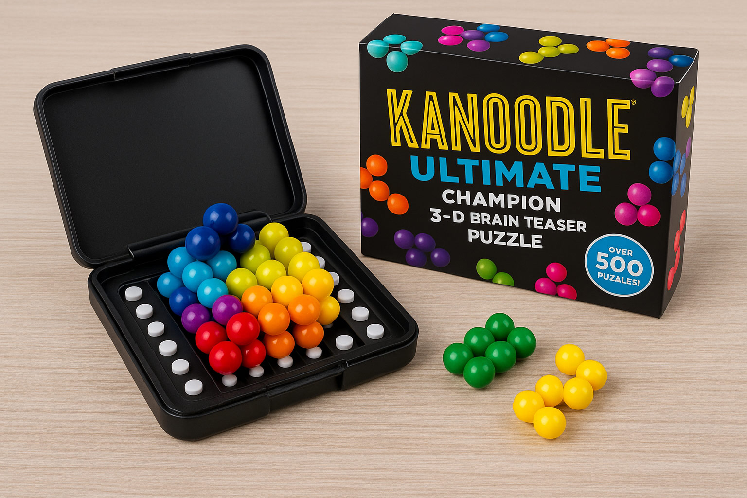 Kanoodle - 3D Brain Teaser Puzzle with Timer