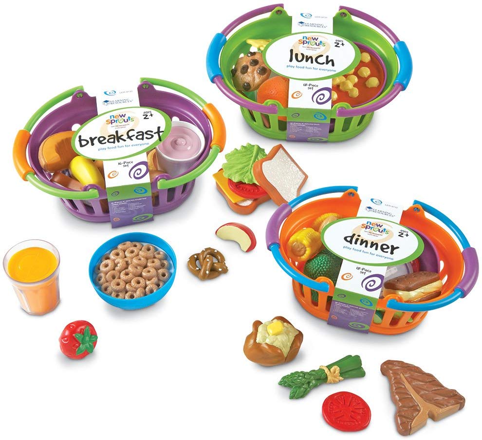 Types of Toys Matter for Building Language