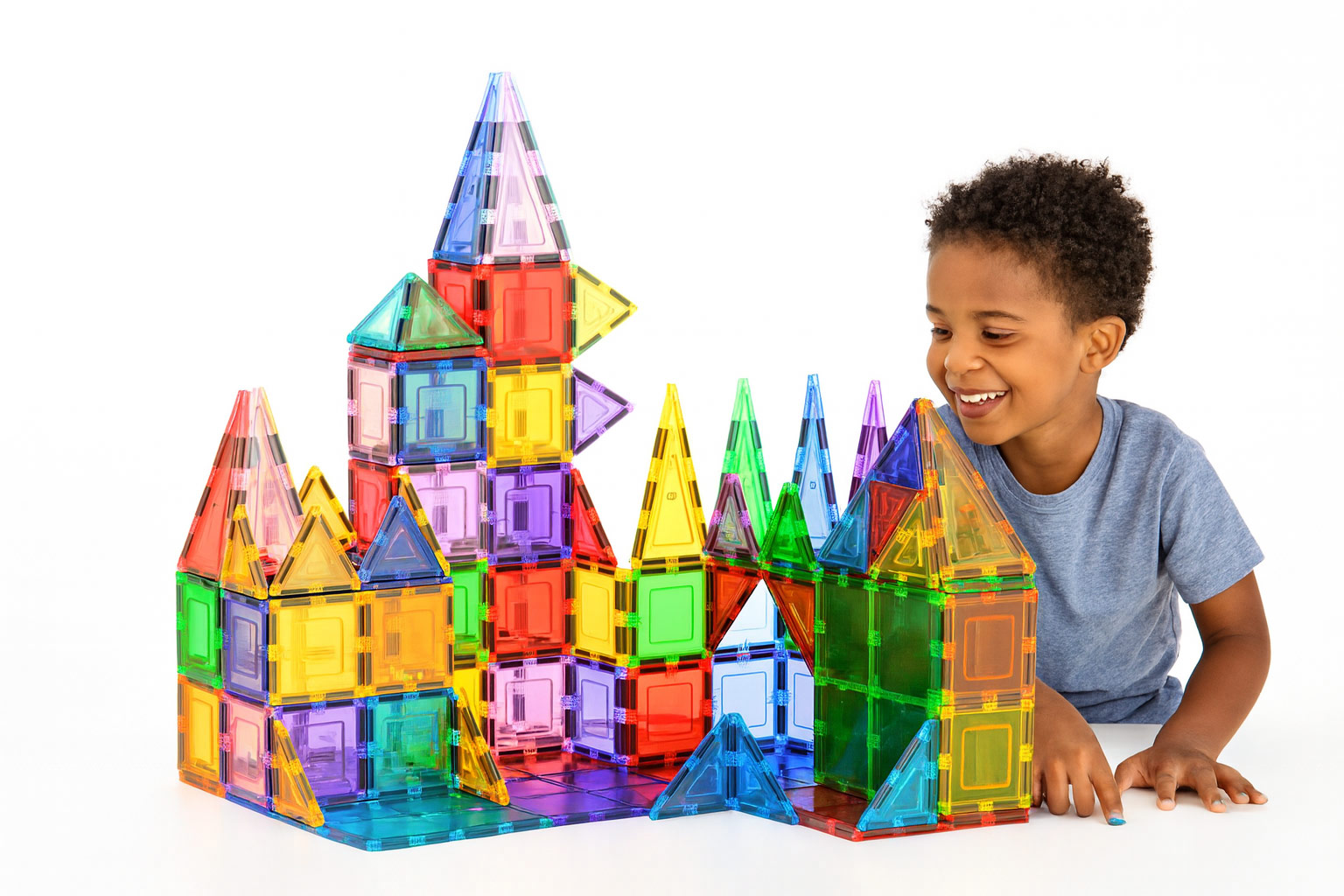 PicassoTiles Piece Set Magnet Building Tiles