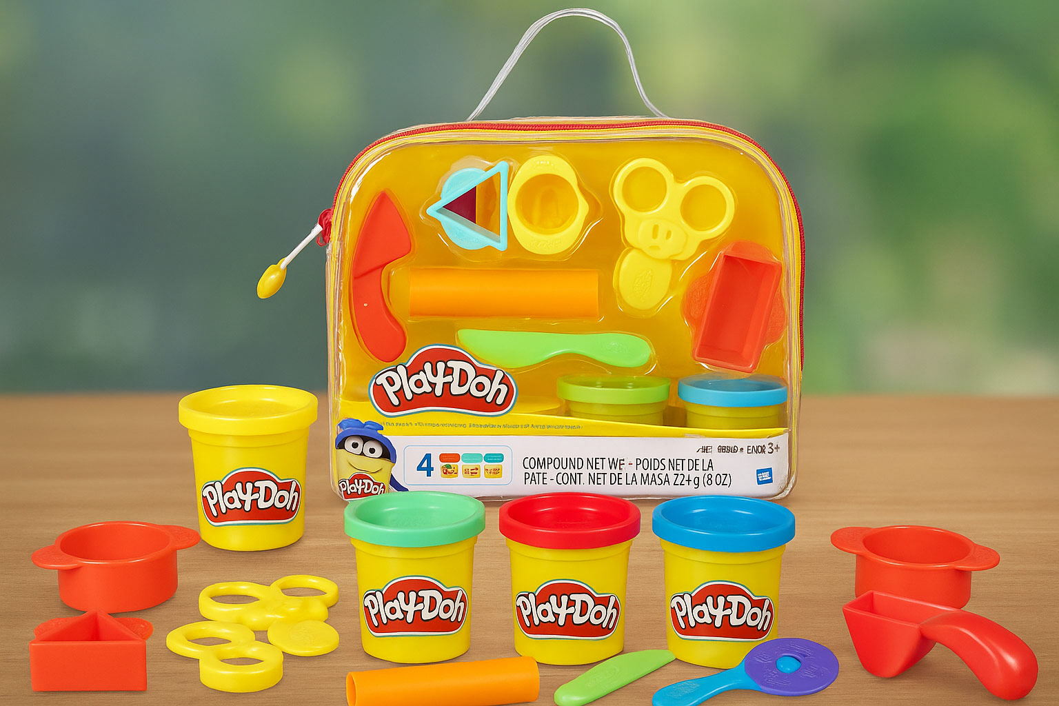 Play-Doh Starter Set with 4 Modeling Compound Cans