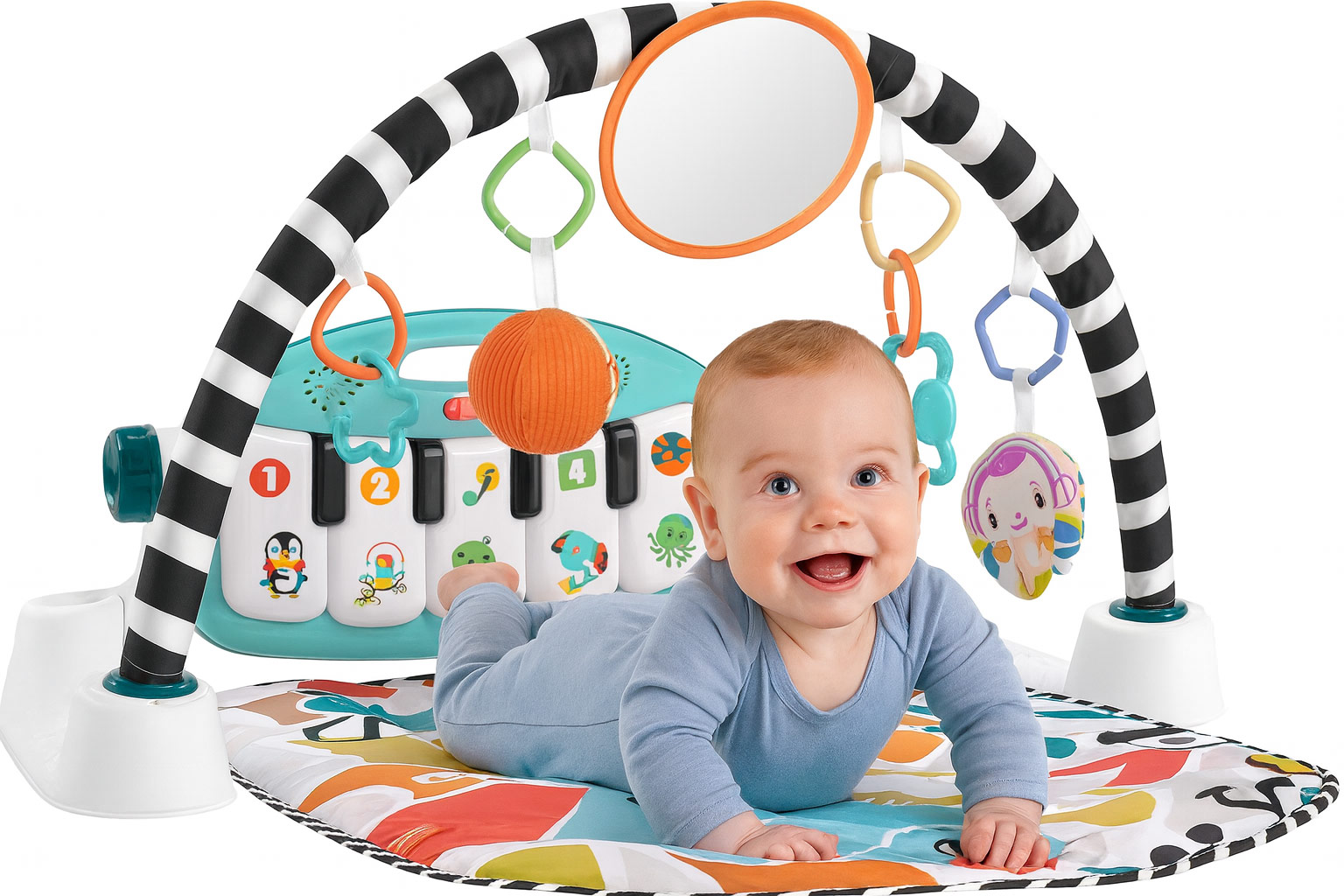 Playmat Learning Toy with Developmental Activities