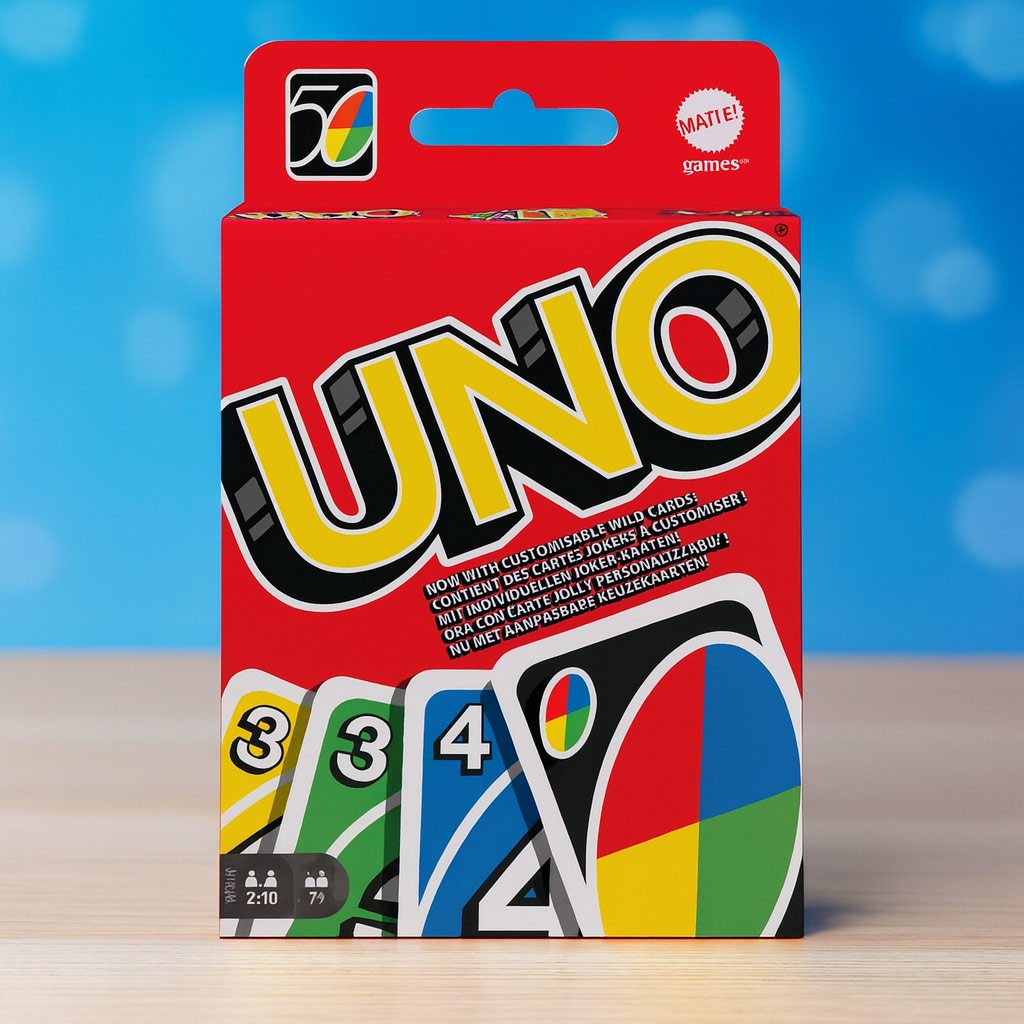 UNO - Classic Color & Number Matching Card Game