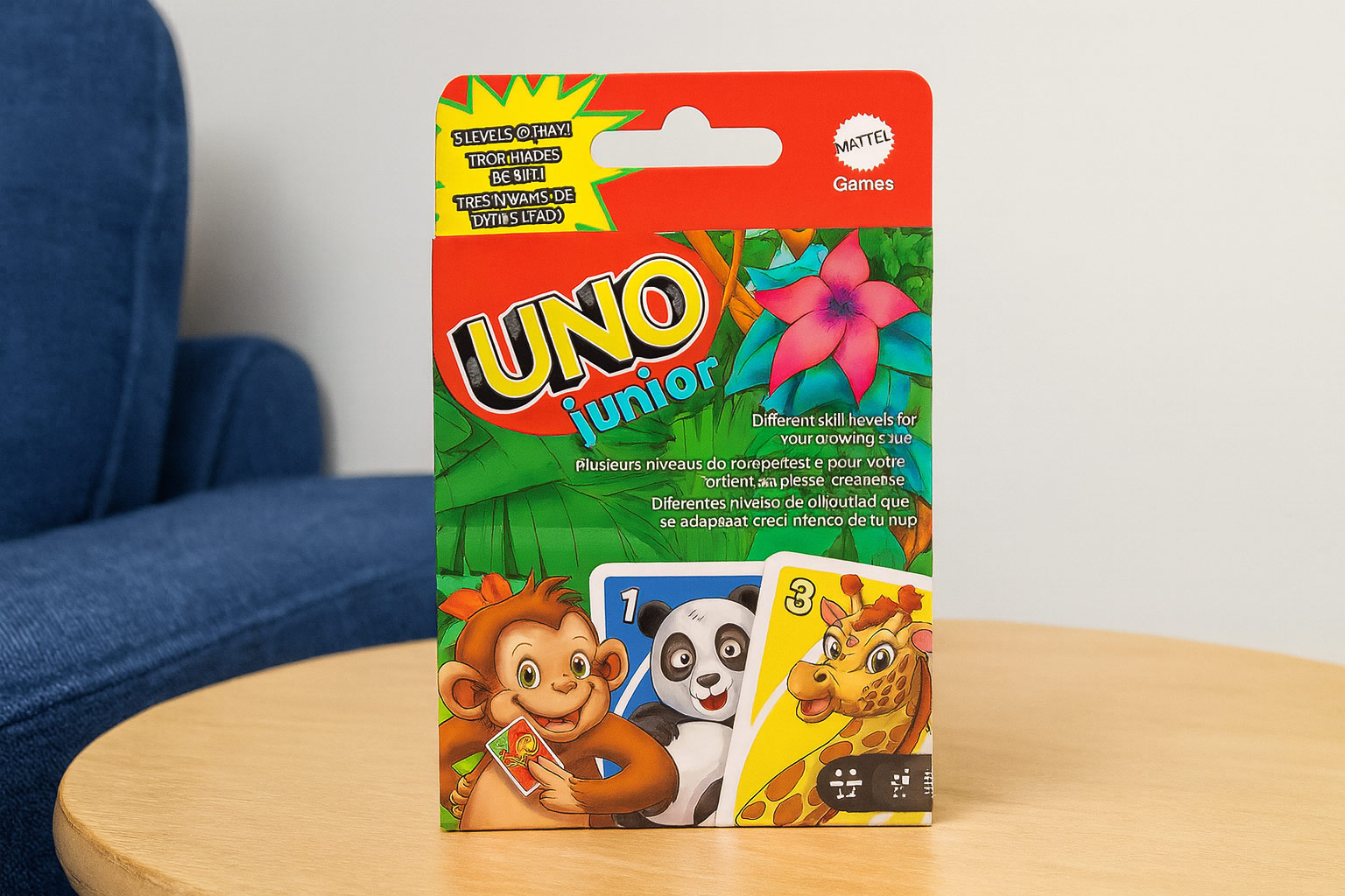 Mattel Games ​UNO Junior Card Game for Kids