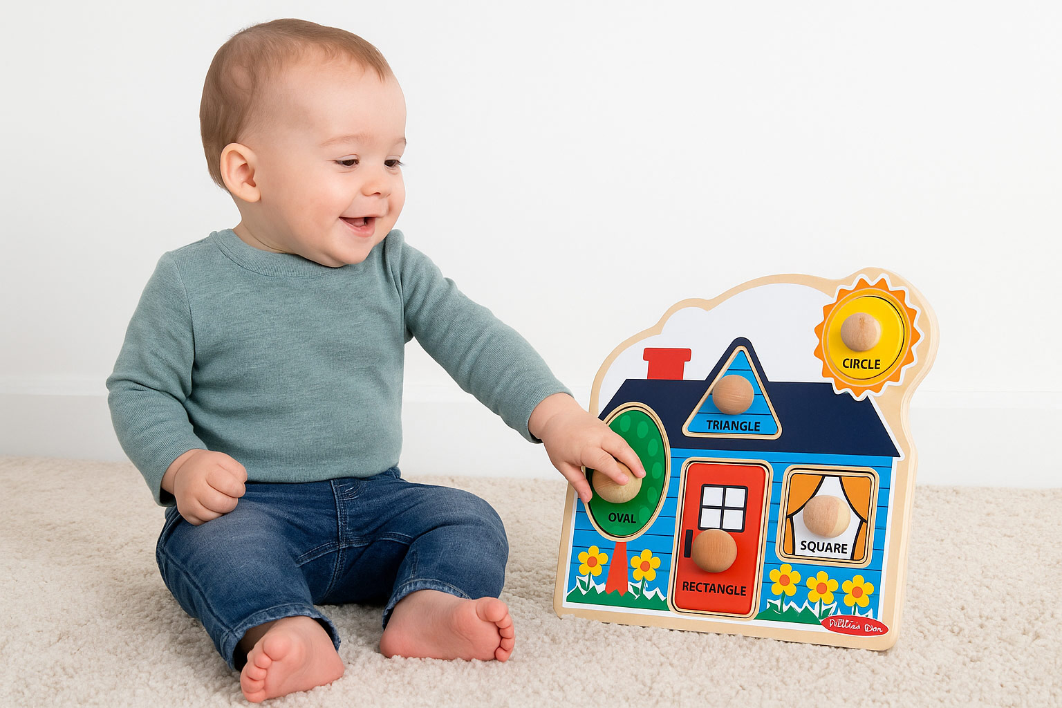 First Shapes Jumbo Knob Puzzle
